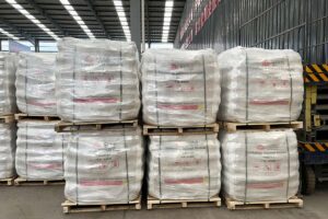 Delivery of Insulating Gunned Castable to Russia in April 2024