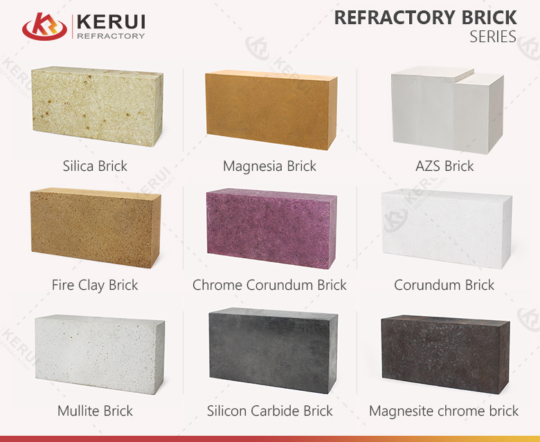 Kerui Refractory Provides 9 Refractory Bricks