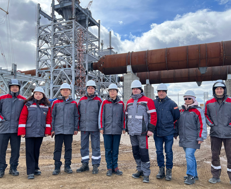 Kerui Assisted Russian Partner in Construction