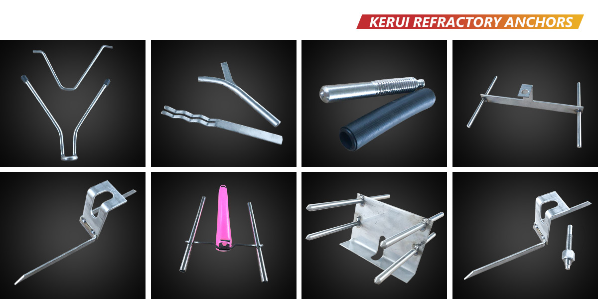 Different Shapes of Kerui Refractory Anchors