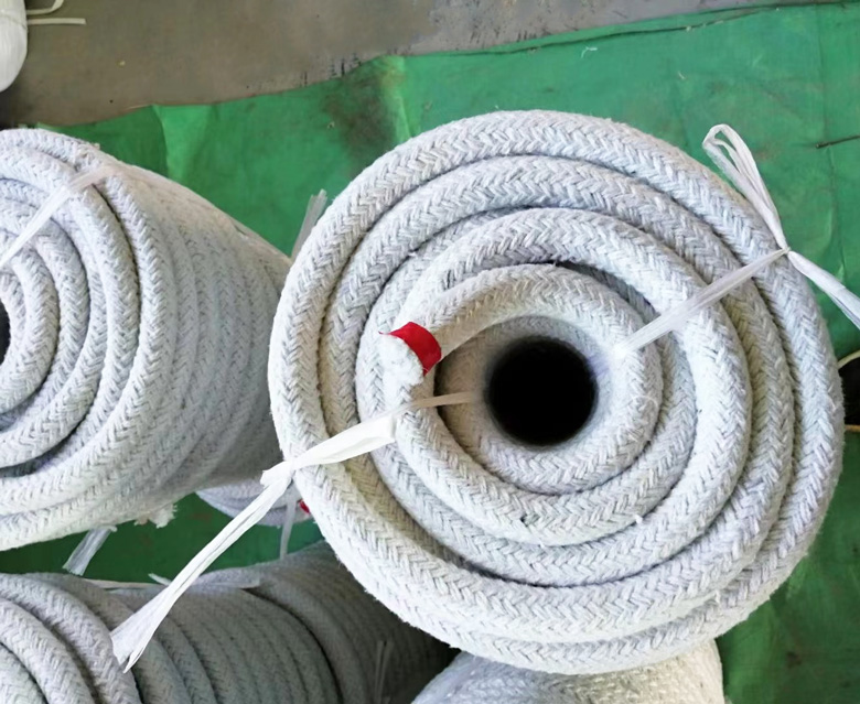 Ceramic Fiber Rope Seal - 1/2 Inch X 8 Feet High Temperature Gasket For Furnace & Oven