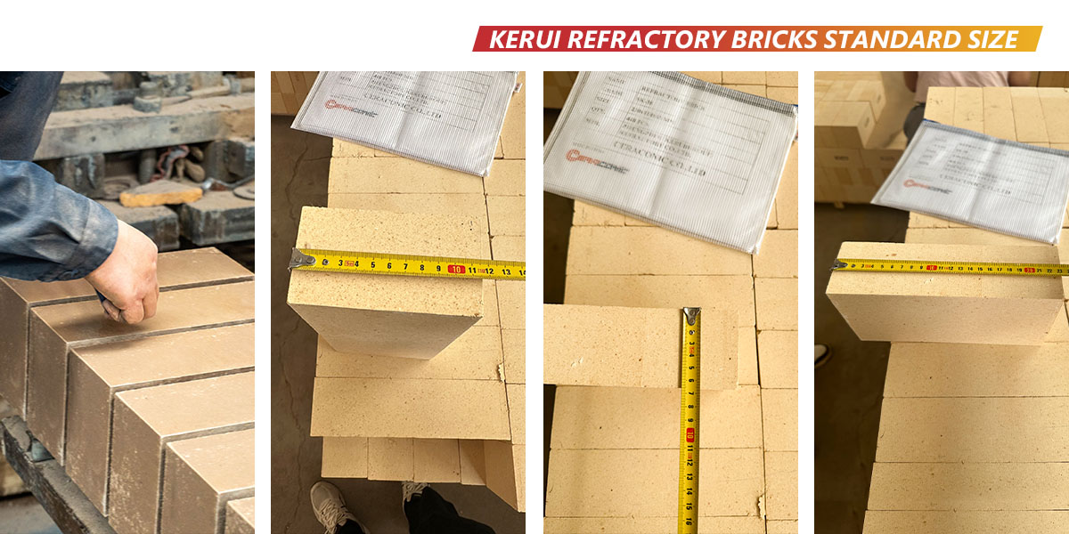 KERUI Refractory Bricks Standard Size