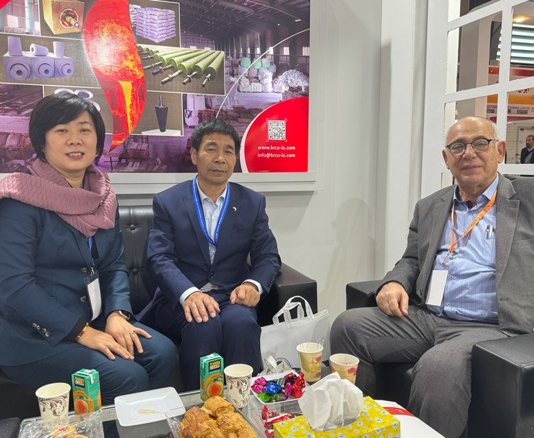 Kerui Refractory Offered Refractories and Solutions to Partners at IRAN METALLURGY EXPO 2023