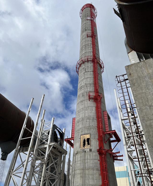 Rotary kiln for calcining petroleum coke in Russia in 2024