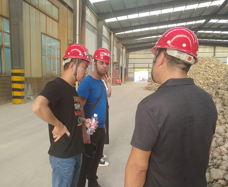 Customer From Iran Visited Kerui Factory