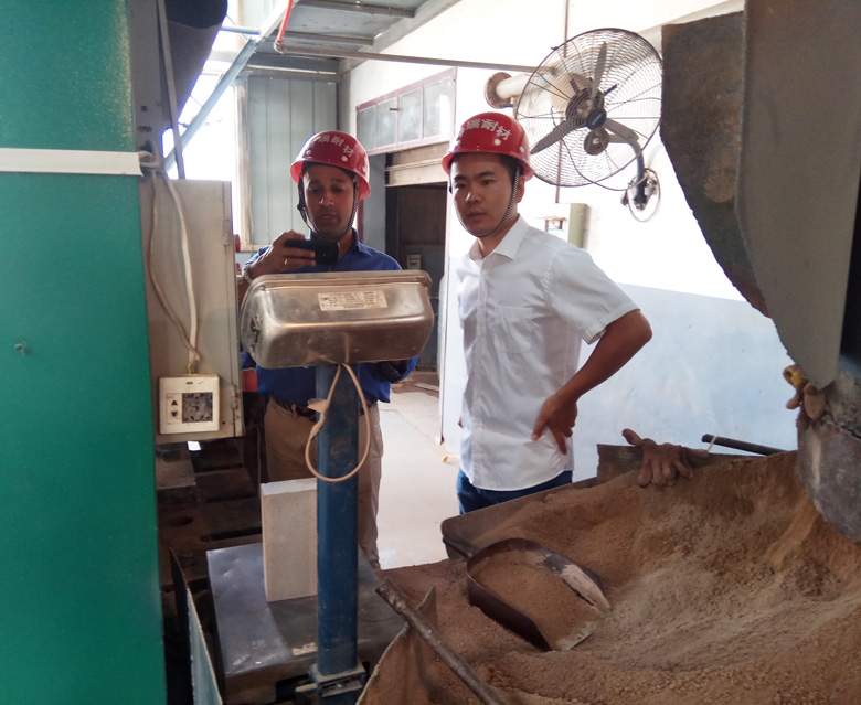 The Visit of An Indian Customer to Kerui Factory