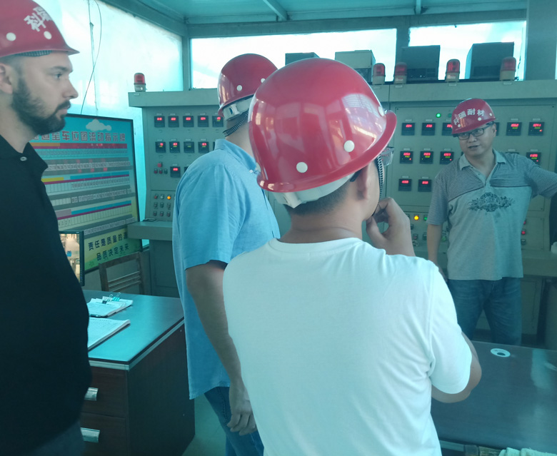 Ukrainian Customers Inspected Kerui Manufacturing System