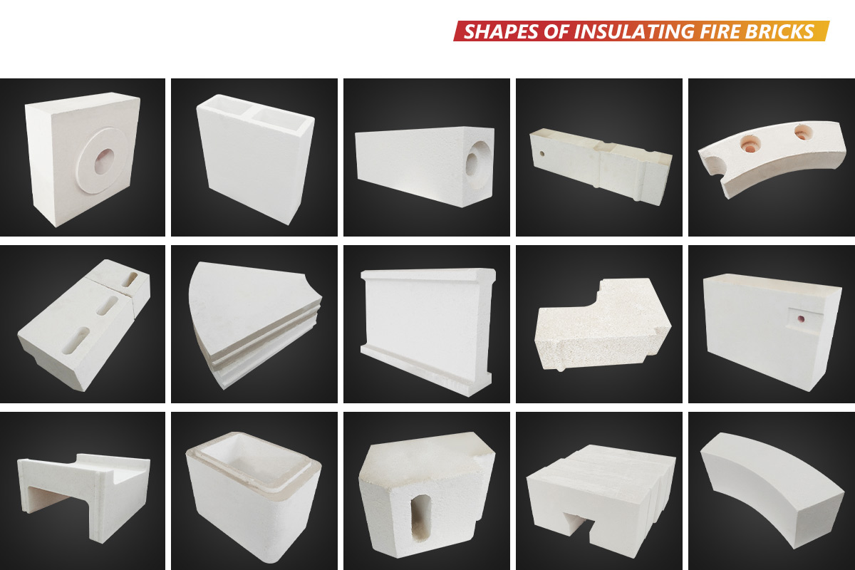 Custom Shaped Insulating Fire Bricks