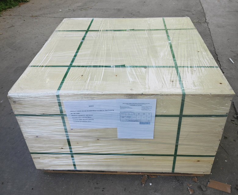 Nitride Bonded Silicon Bonded Sic Slab Shipped To Pakistan