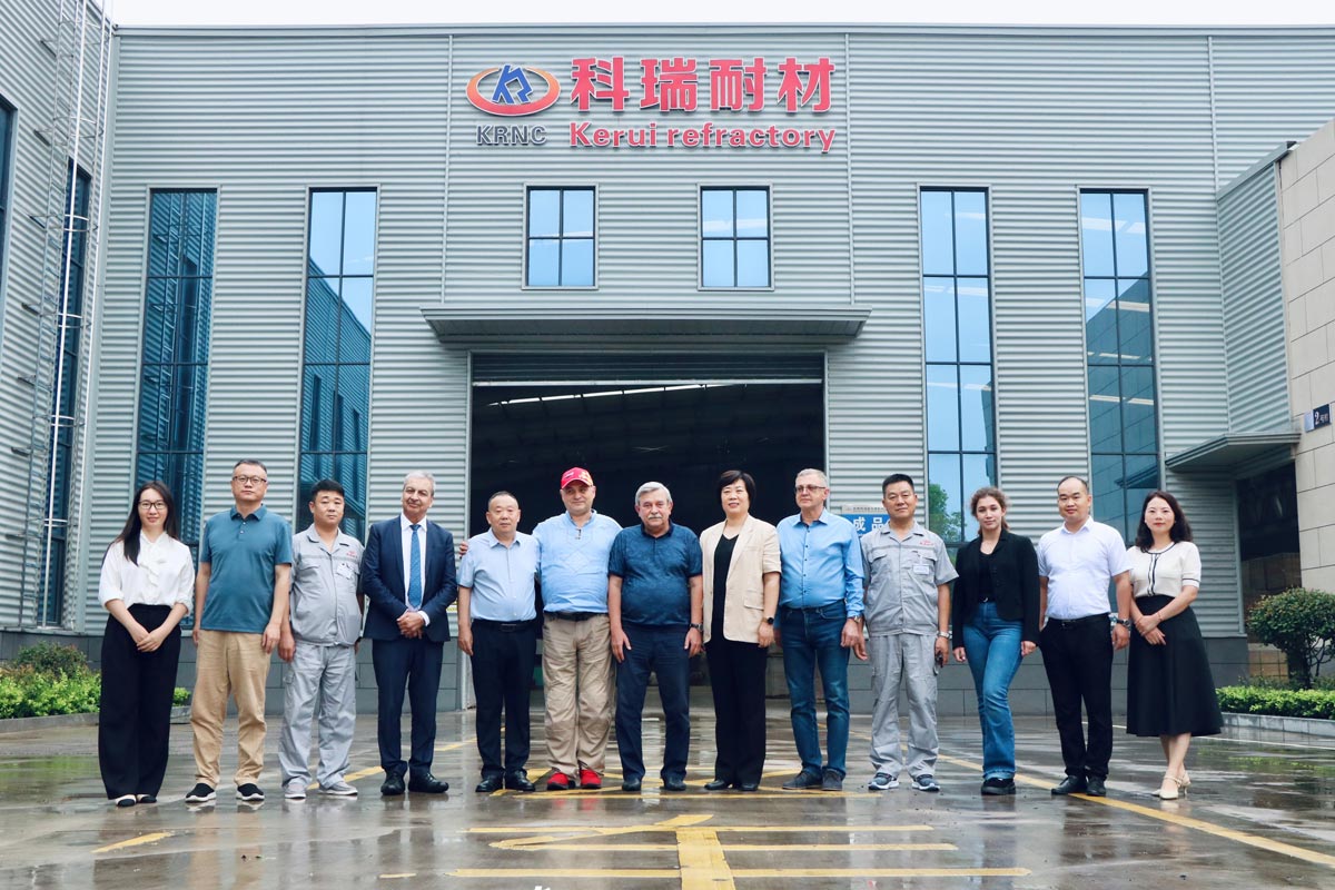 Russian Customers Cooperated with Kerui Refractory