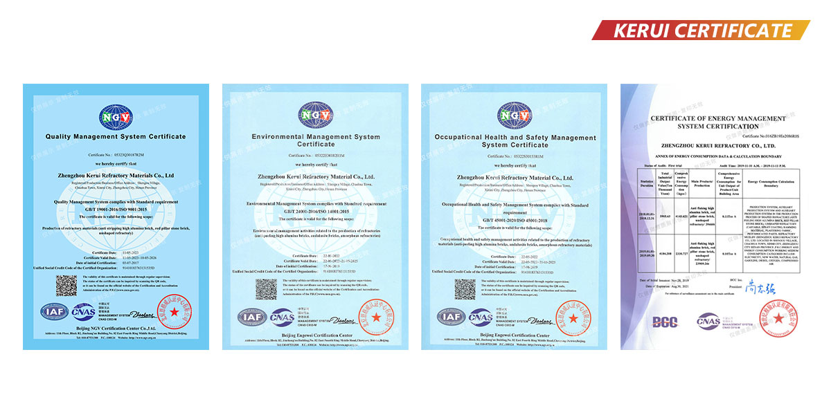 Kerui Certificates