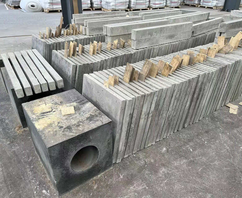 Shipment of Refractory Precast Shapes