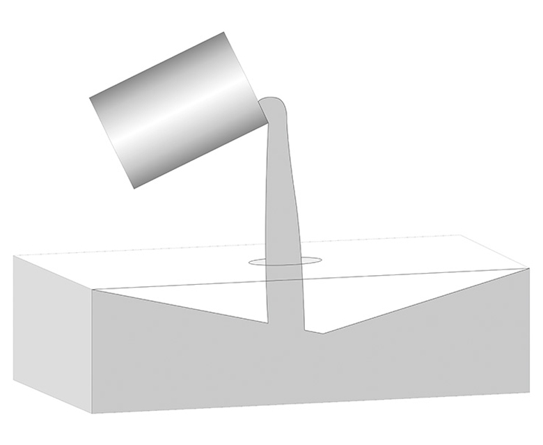 Ordinary Casting of AZS Refractories