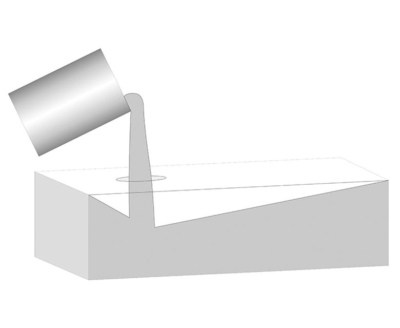 Tilt Casting of AZS Refractories