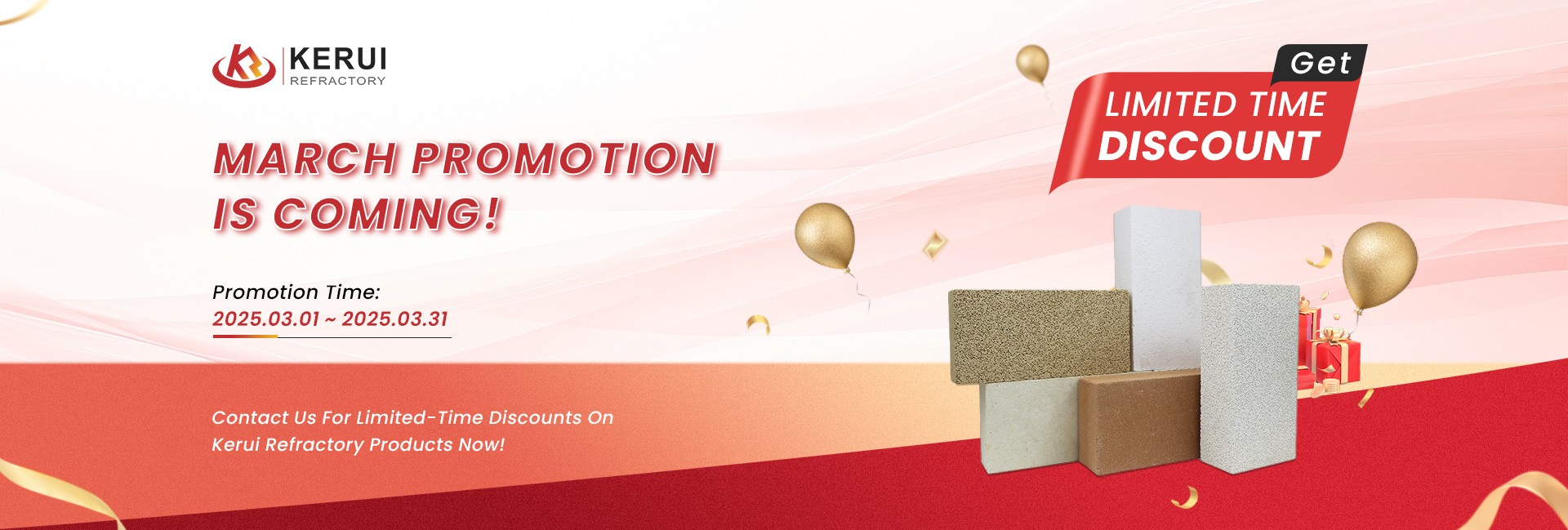 Kerui Insulation Bricks Banner Promotion