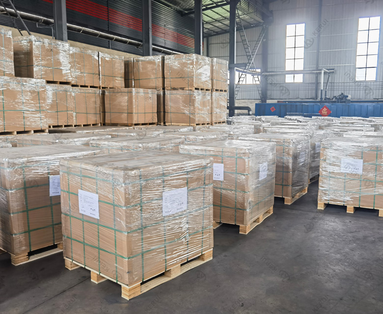 Strict quality control to ensure product performance of Kerui acid resistant tiles