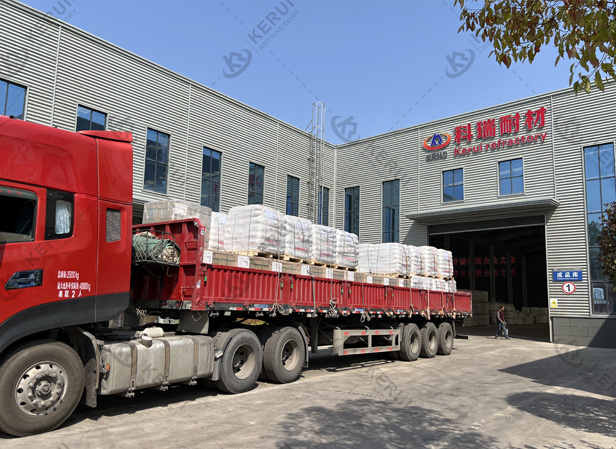 Delivery of Kerui Ceramic Fiber Products