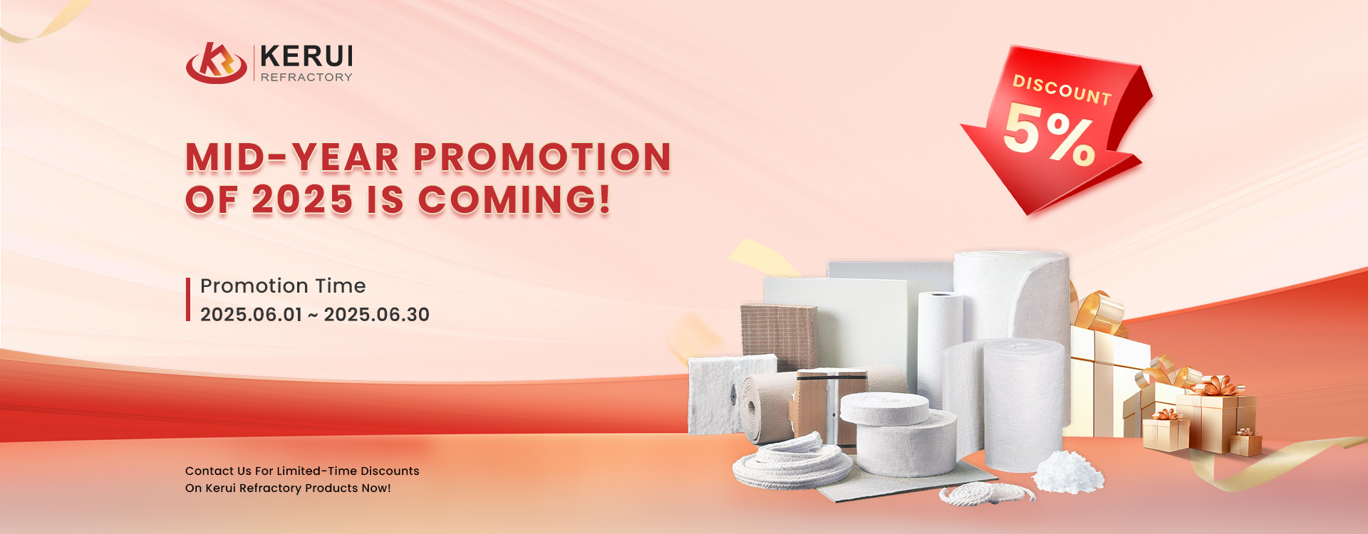 Ceramic Fiber Products Promotion Banner