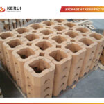 Storage of Kerui Magnesia Refractory Bricks