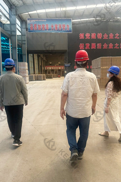 The Customer from Saudi Arabian Visited Kerui Factory In May 2025