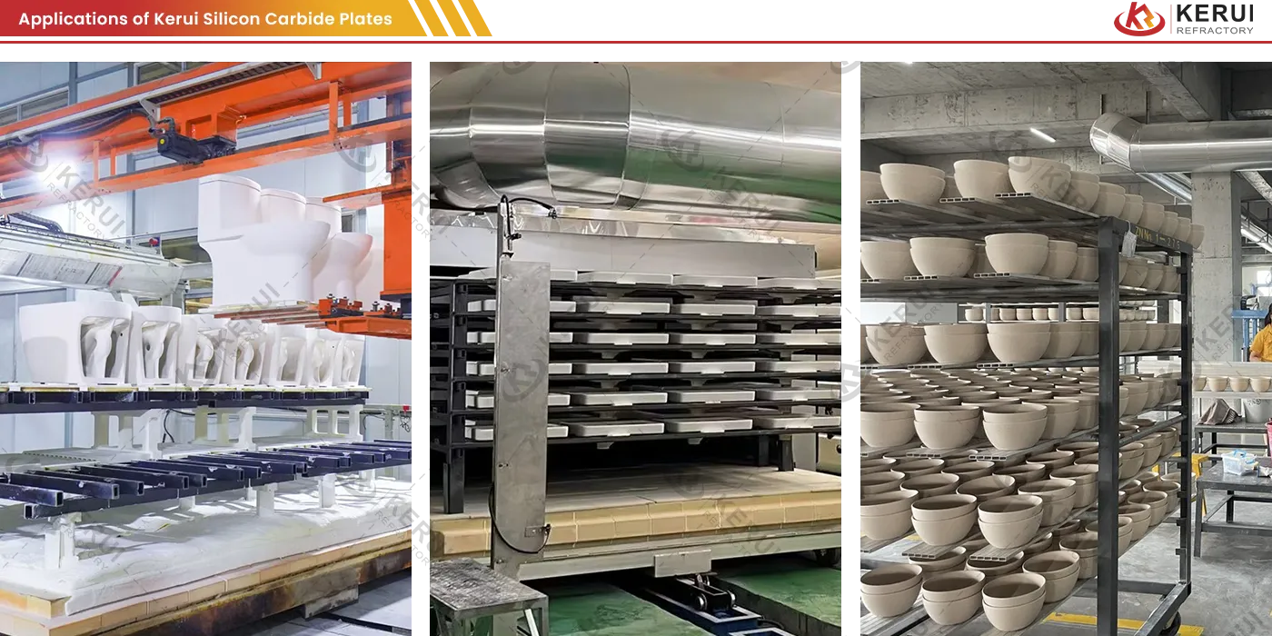 Applications of Kerui SIC Silicon Carbide Plates