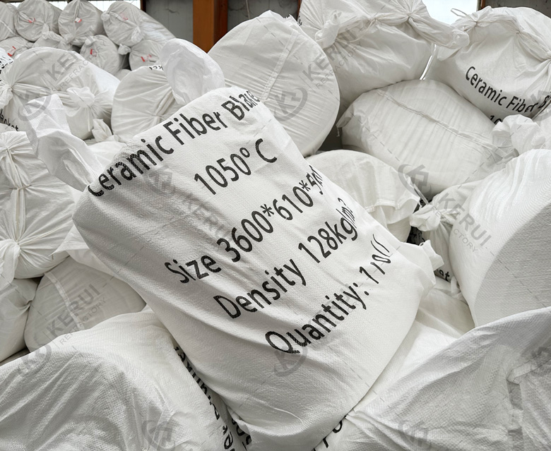 Inspecting Kerui Ceramic Fiber Insulation Blankets In May 2025