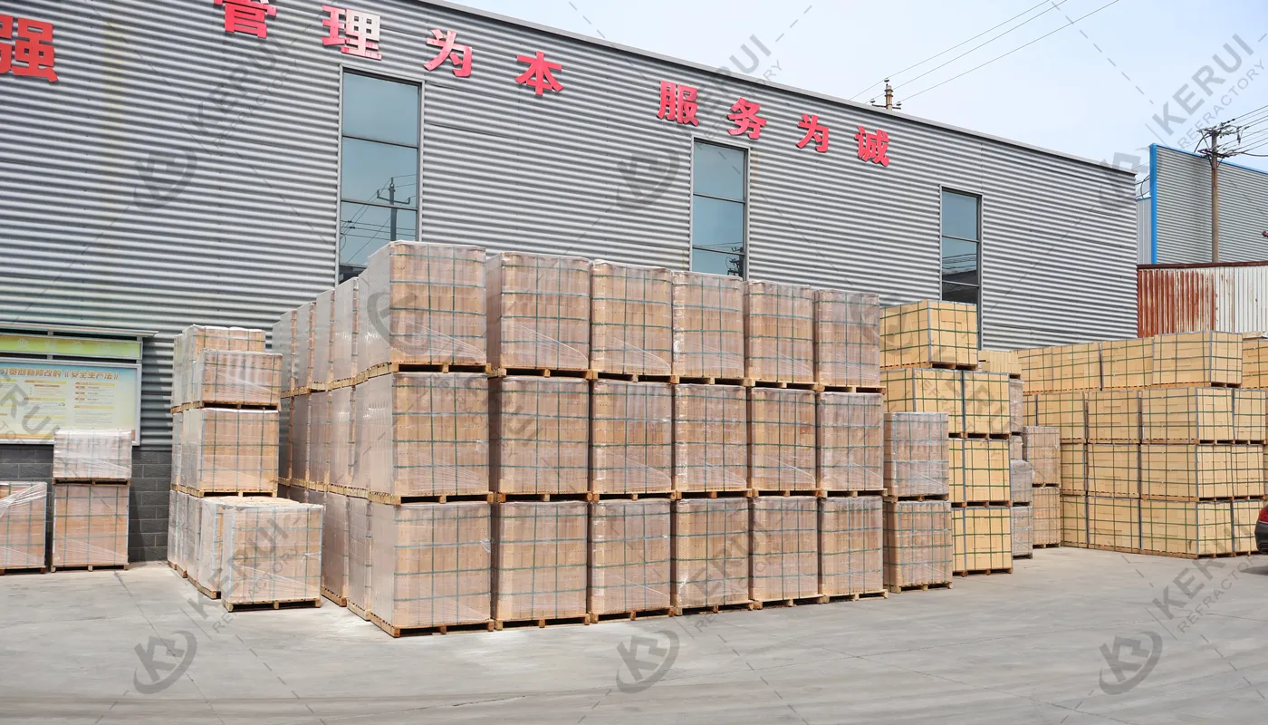 Kerui Completes Shipment of 65% High Alumina Fire Bricks to Vietnam in June 2025