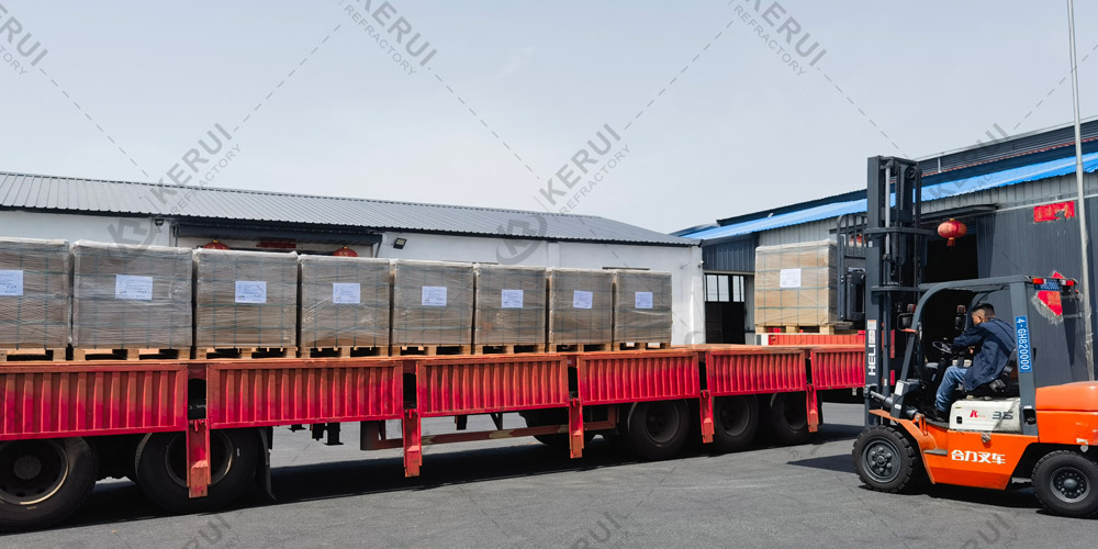 Acid Brick Lining Shipped to Morocco