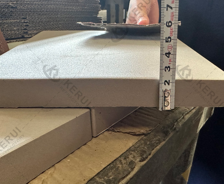 Checking Kerui Acid Resistant Tiles Exported To South Korea In July 2025