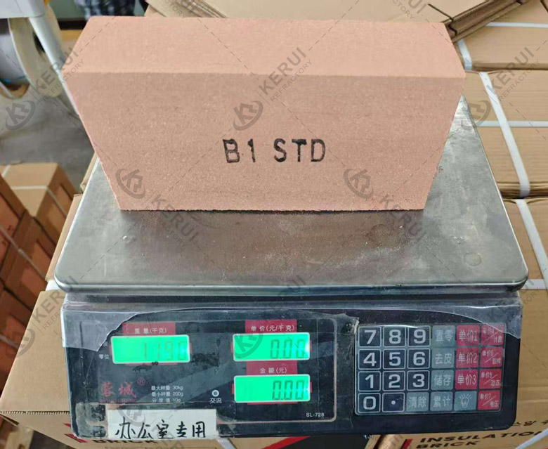 Checking of B1 Insulation Bricks Exported To South Korea In June 2025