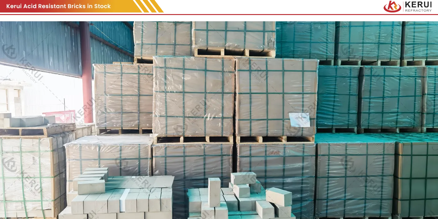 Kerui Acid Resistant Bricks in Stock