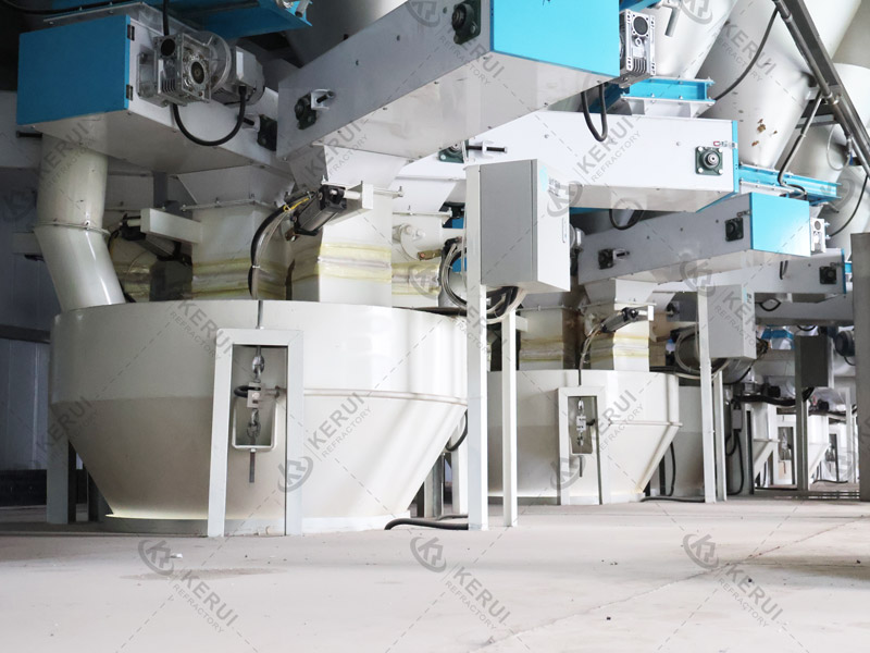 Kerui Mullite Insulation Brick Batching System