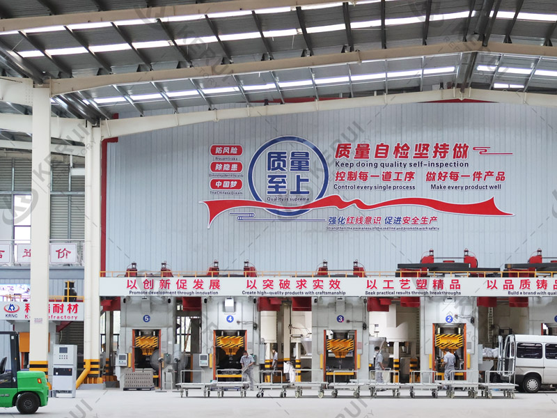 Kerui Mullite Insulation Brick Making Machine