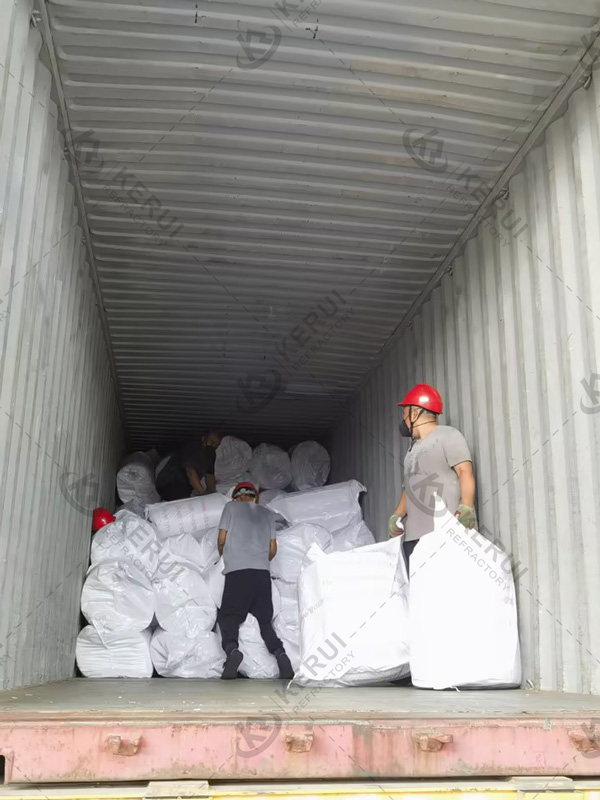 Single-Sided Aluminum Foil Ceramic Fiber Blankets Delivered to Japan in June 2025