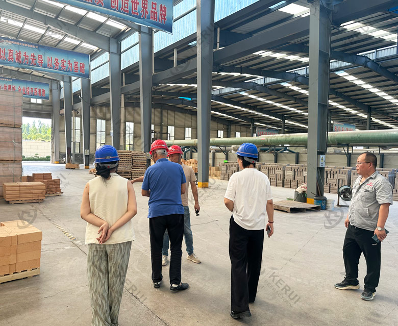 An Azerbaijan Contractor Customer Visited Production Workshop in July 2025