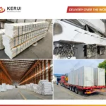 Delivery of Kerui Z Block Insulation