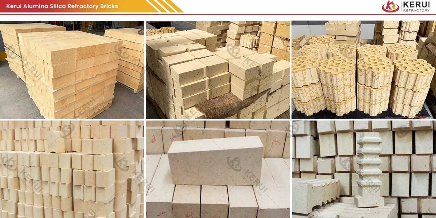 Kerui Alumina Silica Refractory Bricks