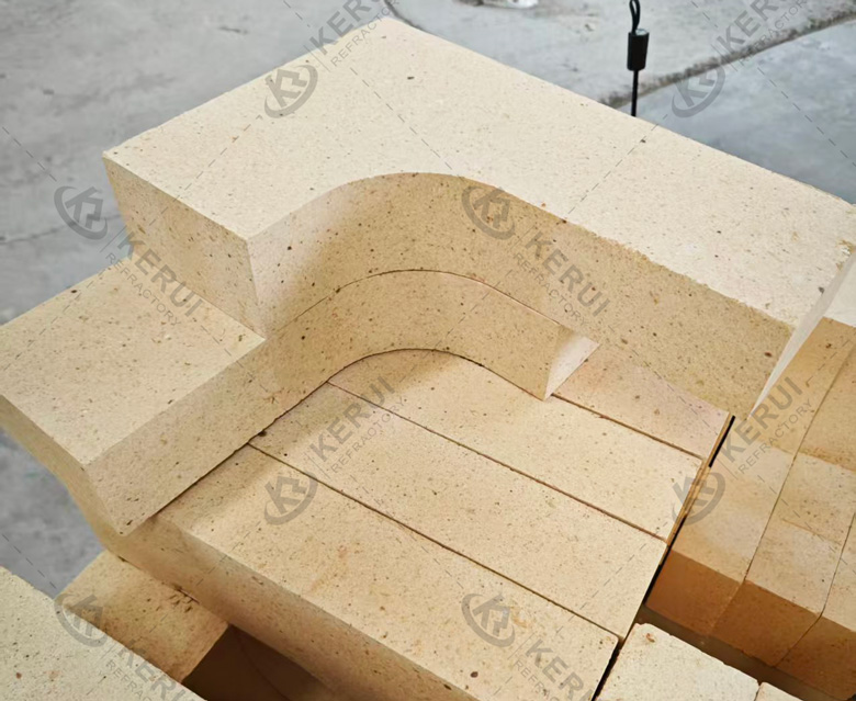 65% High Alumina Corner Refractory Bricks Shipped to Indonesia in 2025