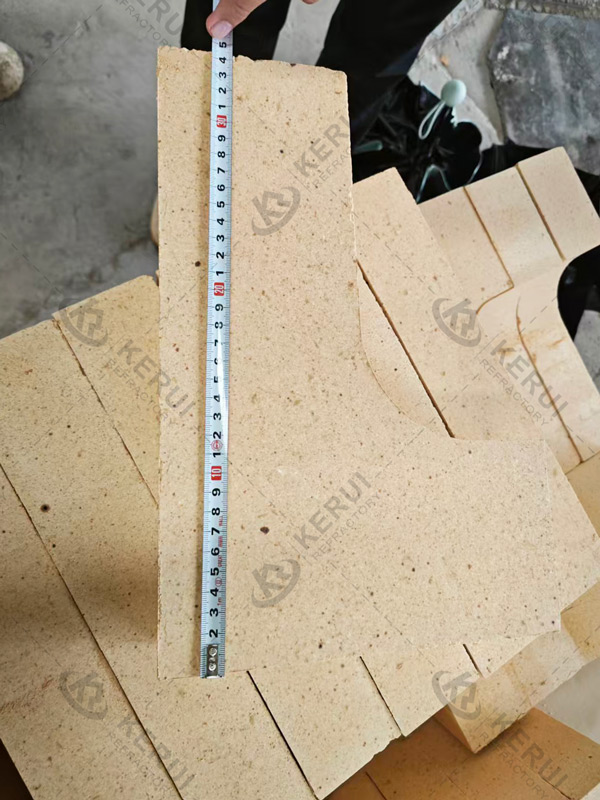 65% High Alumina Corner Refractory Bricks Used in the Incinerator in Indonesia