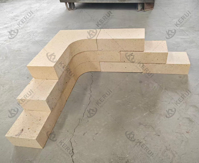 High Alumina Corner Refractory Bricks Shipped to Indonesia in 2025