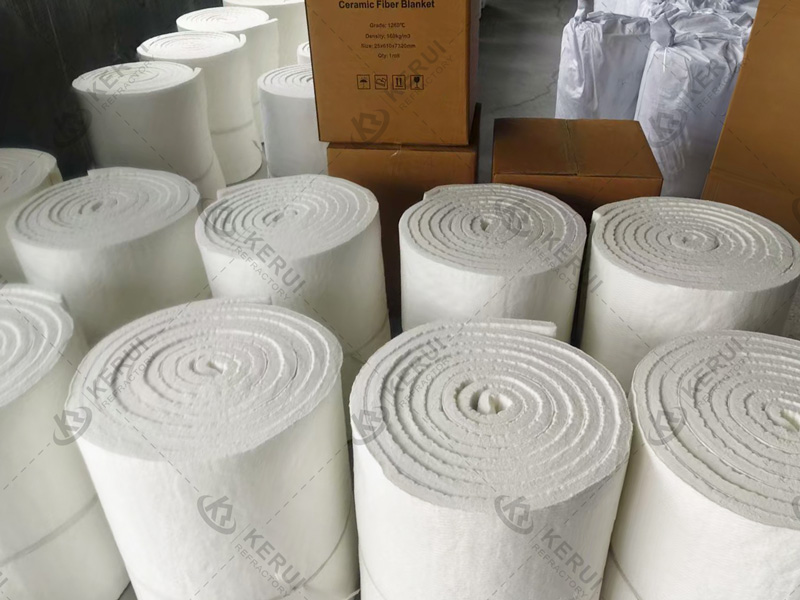 Kerui Aluminum Silicate Blankets Shipped To Italy In 2025