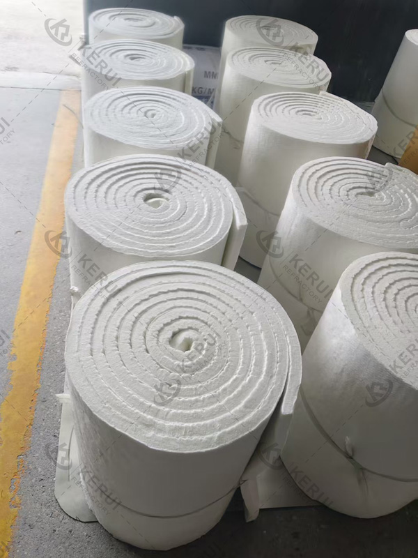Kerui Aluminum Silicate Insulation Wool Blankets Shipped To Italy In September 2025