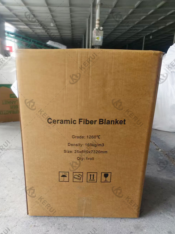 Package of Aluminium Silicate Fiber Blankets Shipped To Italy In September 2025