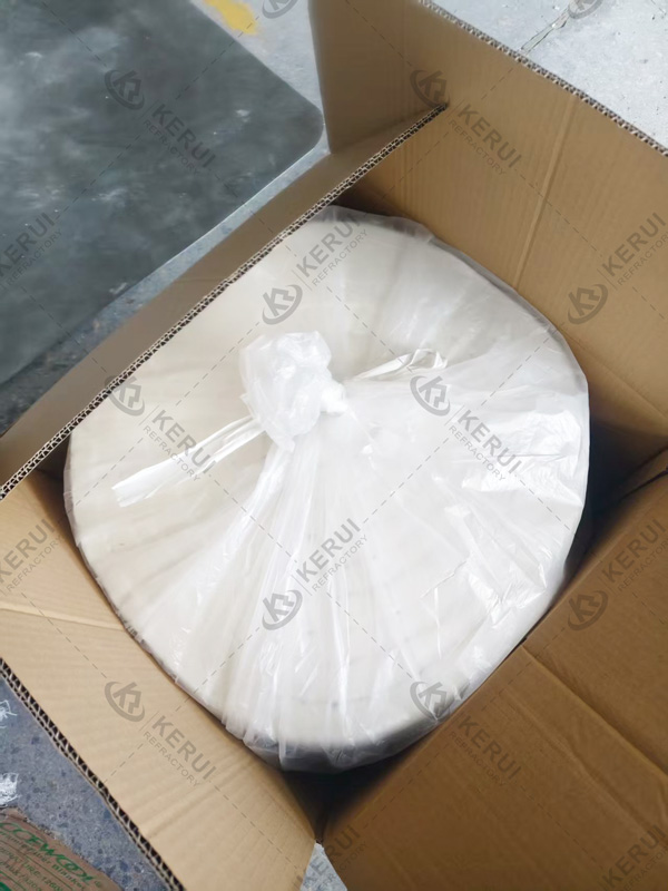 Package of Aluminum Silicate Fiber Blankets Shipped To Italy In September 2025
