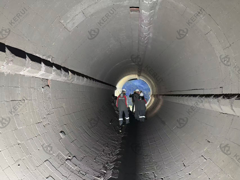 Kerui Deepens Cooperation with On-site Support at RUSAL in September 2025 - Calcined Petroleum Coke Rotary Kiln Refractories