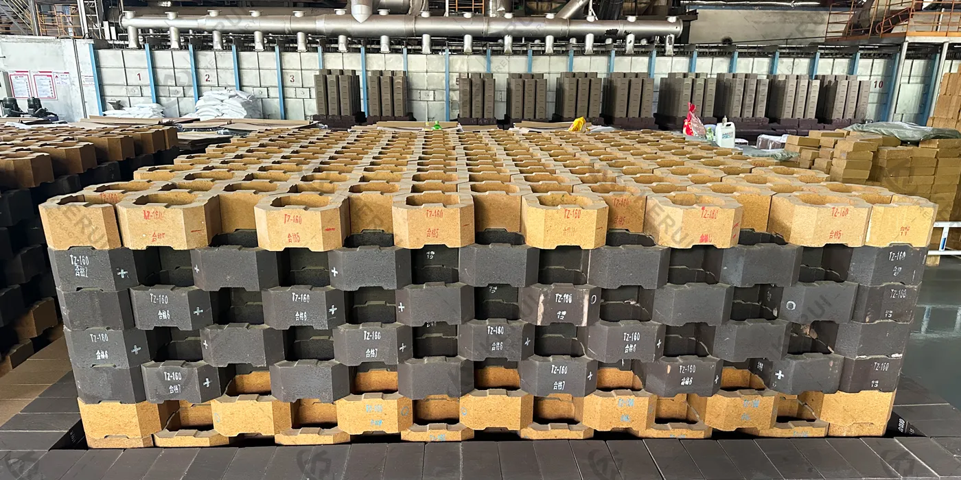Kerui Magnesia Chrome Bricks for Storage at Factory for Furnace Masonry