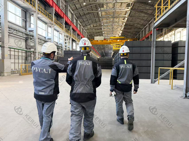 Kerui Refractory Deepens Cooperation with On-site Support at RUSAL in 2025 - Roasting Furnace Refractories