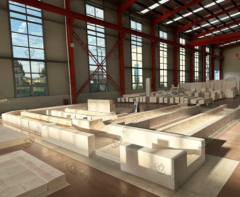 Kerui Zirconia Corundum Bricks AZS for Sale