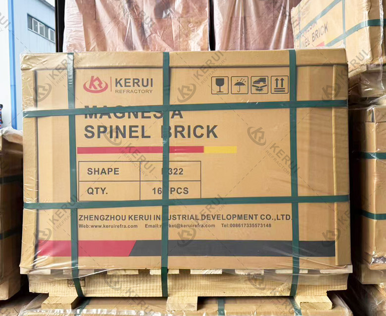 Package of Kerui Magnesia Alumina Spinel Bricks
