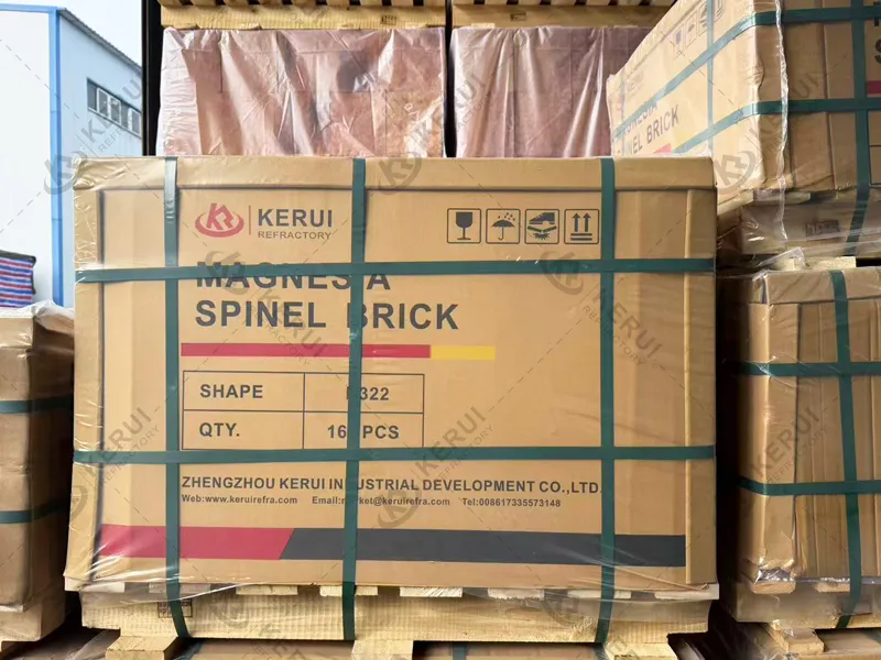 Second Batch Shipment of Magnesium Spinel Brick to Syria for Rotary Kiln Refractories in October 2025